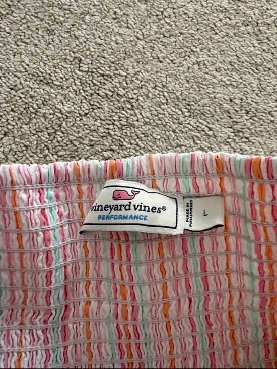Vineyard Vines Stripe Skirt Performance Set NWOT - Picture 6 of 7